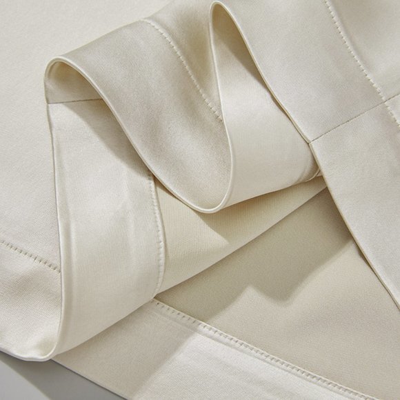 CHICJOC Women Pearl Acetate Satin Sleeveless Top - Picture 12 of 15